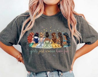 Custom Disney Princess,Disneyworld Princess Gift Shirt Gift,Retro Disney Princess Shirt,Princess Shirt,Disney Trip Shirt Gifts,Mom Shirt