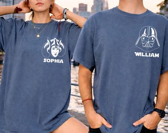 Camiseta personalizada de Star Wars Anakin y Padmé, Camiseta "Yo soy tu padre", Camiseta de Darth Vader, Camiseta de Star Wars, Camiseta de Padmé Amidala, Camiseta "Yo soy tu madre"