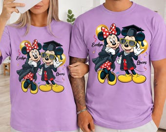 Camiseta personalizada de Minnie Daisy para graduación, camiseta vintage de Disney Friends, promoción de 2026 de Disney, camiseta para viaje a Disney, regalo para la mejor amiga, regalos de graduación
