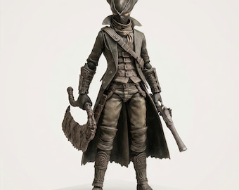 Bloodbundene Jäger Gelenk Action-Figur Handgemaltes Spiel Sammlerstück
