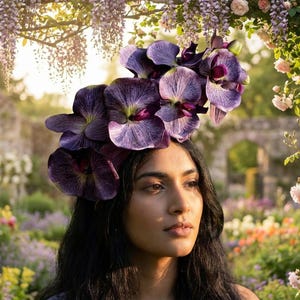 Derby Hat Orchid - Etsy display picture 3