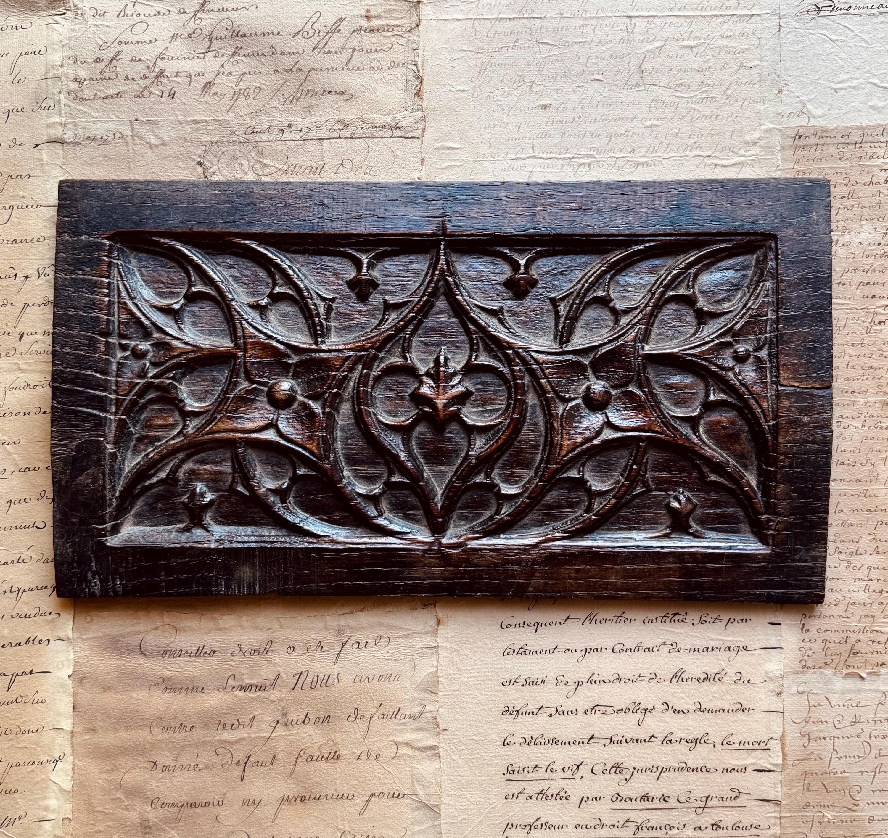 Antique French Carved Wood Panels - Etsy