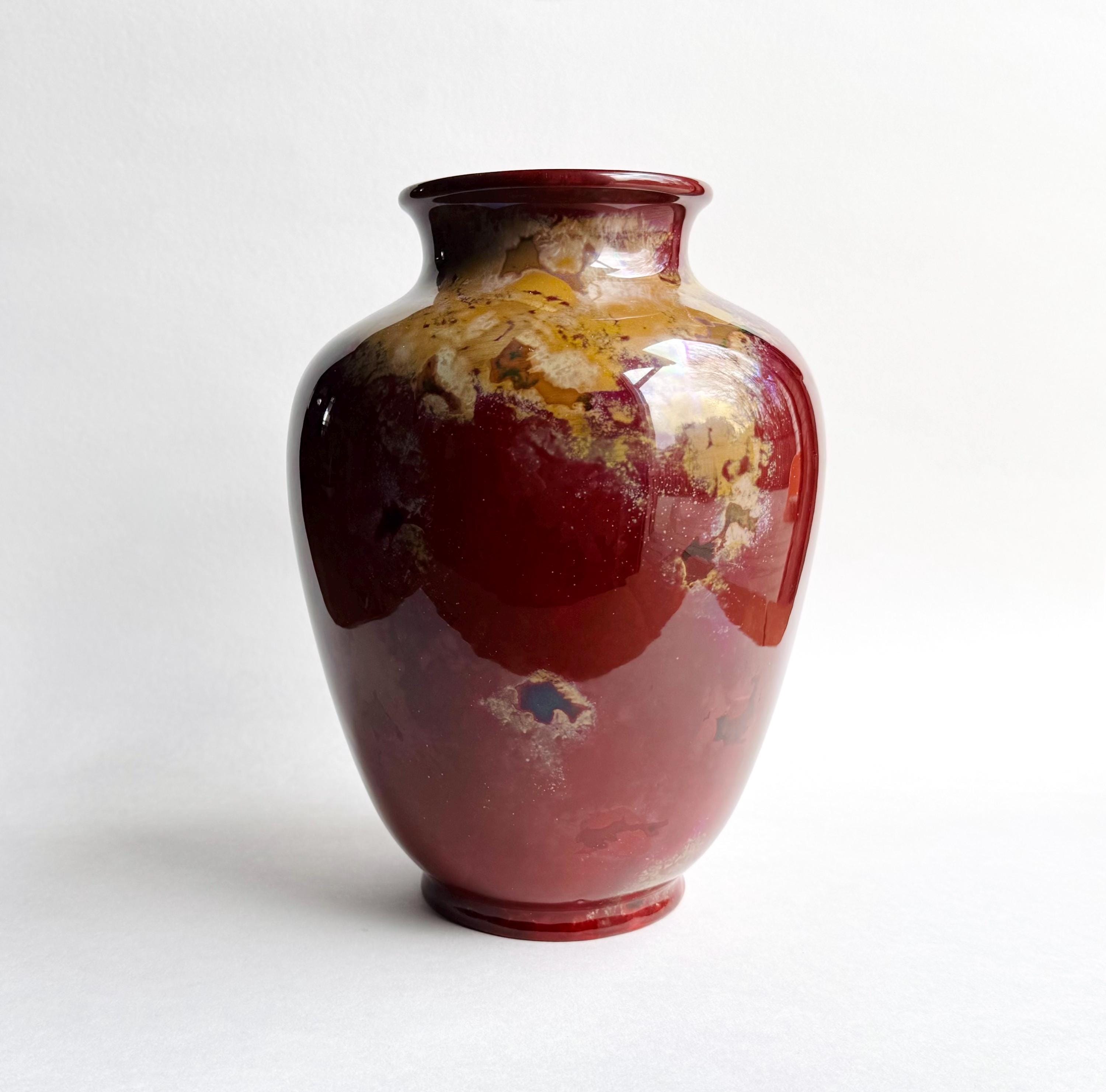 Royal Doulton Flambe Vase - Etsy