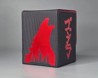 Godzilla Inspired TCG Deck Box | Kanji | Godzilla Card Storage