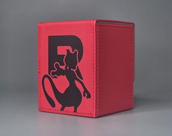 Team Rocket's Mewtwo inspired Deck Box for Pokémon TCG | Pokemon Card Storage