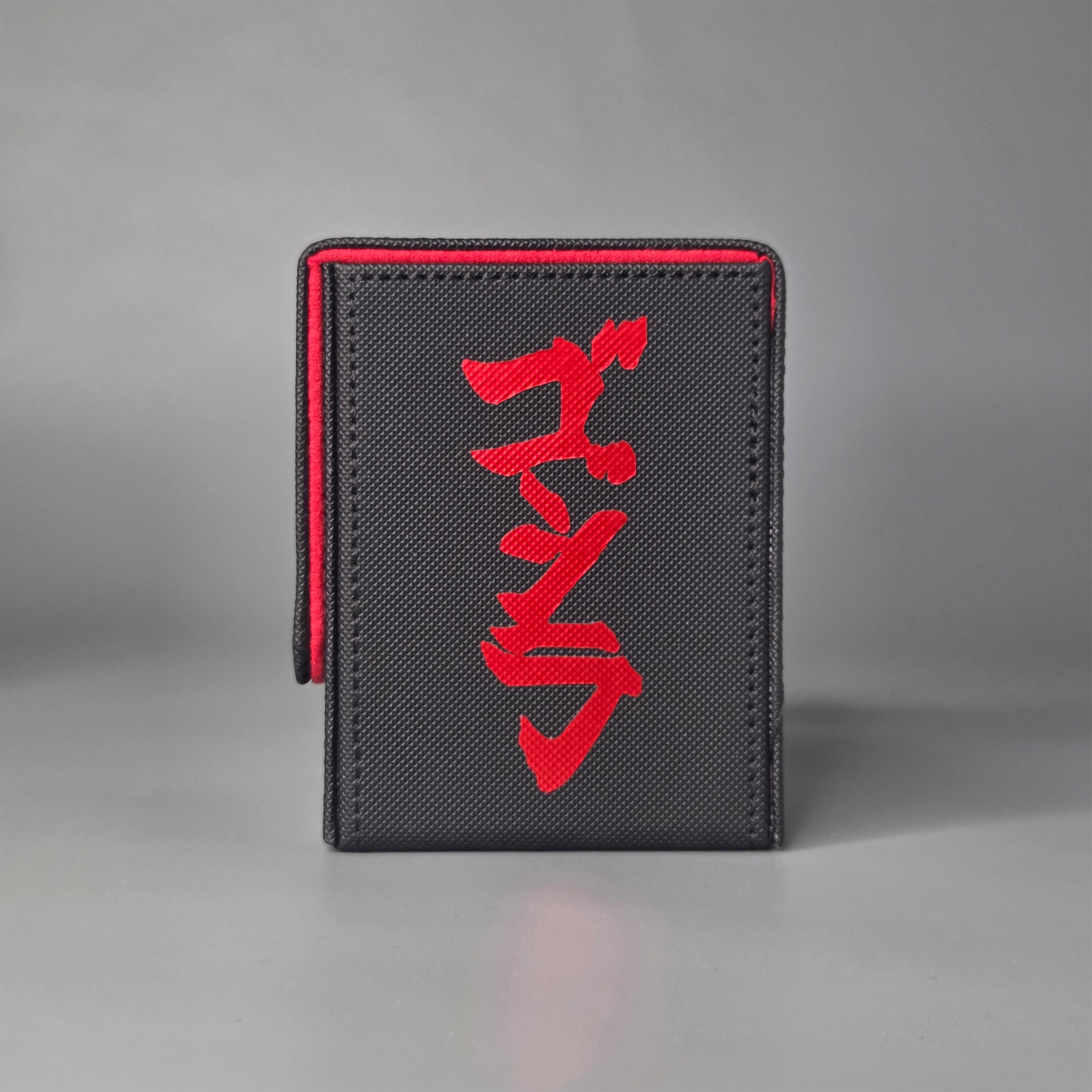 Godzilla Inspired TCG Deck Box | Kanji | Godzilla Card Storage - Etsy