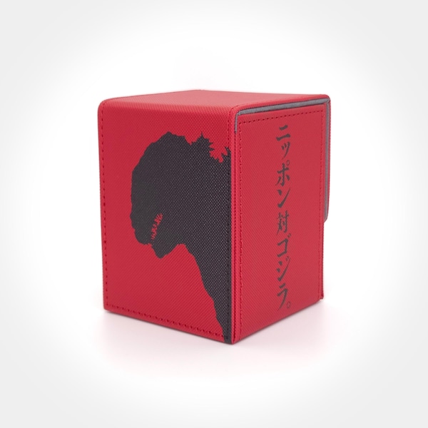Shin Godzilla Poster inspired TCG Deck Box | Kanji | Godzilla Card Storage