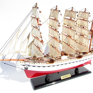 France Ii Model Ship - Etsy