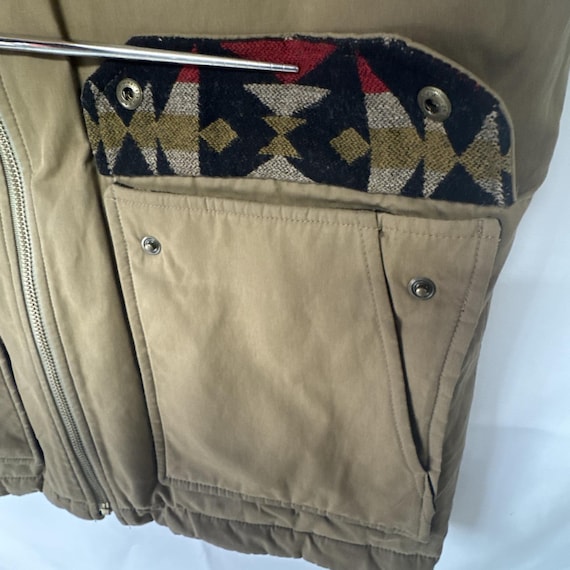 Pendleton Reversible Aztec Blanket Vest - Size Sm… - image 8