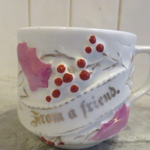 antique mustache cup nice (2081