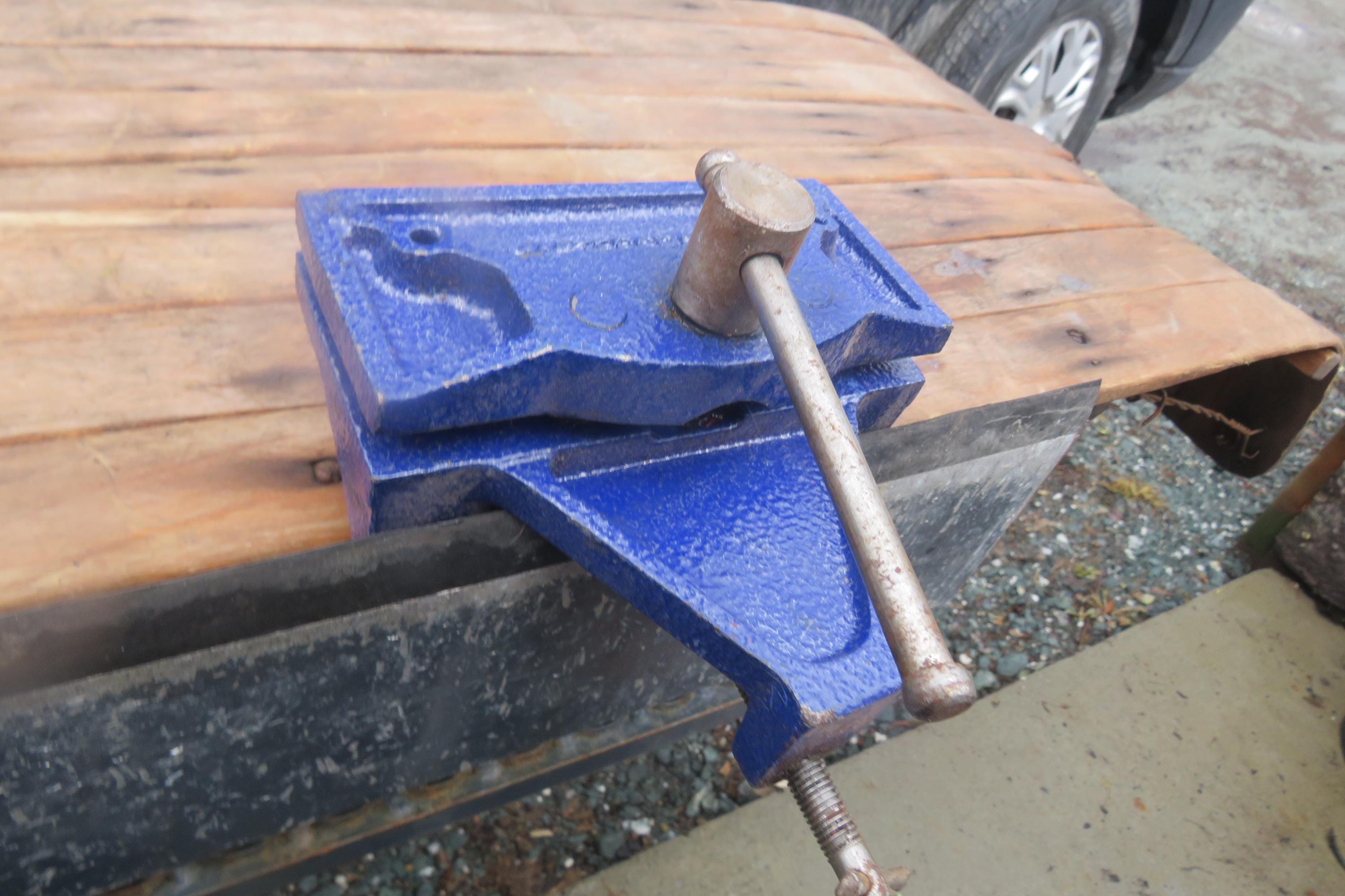 Vintage Table Vise - Etsy