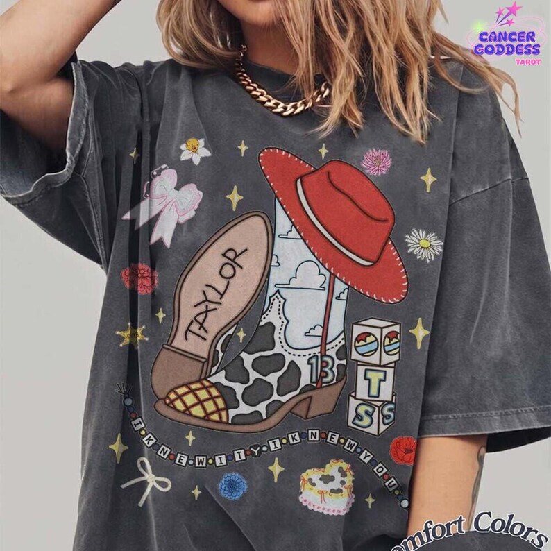 Retro I Knew It I Knew You Shirt, TS and Toy Story 5 Friendship Shirt, Woody Buzz Lightyear Tee, Disneyland Toy Story Family Matching Shirts image 4