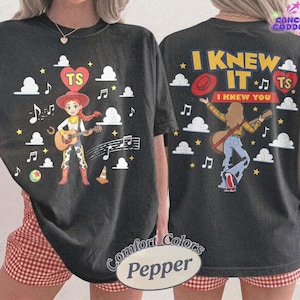 Retro 2 Sided I Knew It I Knew You Comfort Colors Shirt, Tshirt for Fan, Toy Story 5 Movie 2026, Toy Story Song Inspired Tshirt image 3