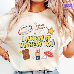 Retro I Knew It I Knew You Were Turning 5 Shirt, TS and Toy Story 5 Shirt, Disneyland Toy Story 5 Birthday, Toy Story Birthday tee bild 1