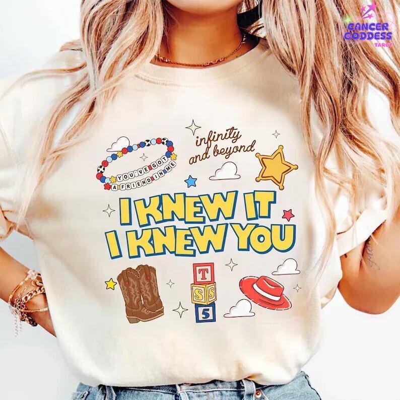 Retro I Knew It I Knew You Were Turning 5 Shirt, TS and Toy Story 5 Shirt, Disneyland Toy Story 5 Birthday, Toy Story Birthday tee bild 1