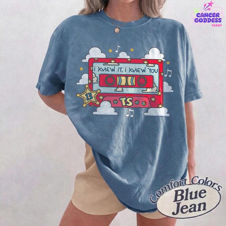 Camiseta "Lo sabía, te conocía" de Comfort Colors, camiseta de la amistad de Toy Story 5, camiseta de Jessie, camisetas a juego para la familia de Toy Story de Disneyland imagen 3