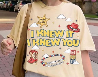 Retro Toy Story 5 Shirt, I Knew It I Knew You Western Cowgirl Boots Friendship Bracelet Shirt, Toy Story Shirt 2026