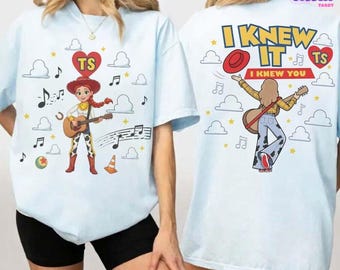 Retro 2 Sided I Knew It I Knew You Comfort Colors Shirt, TS 2026 Tshirt for Fan, Toy Story 5 Movie 2026, Toy Story Song Inspired Tshirt