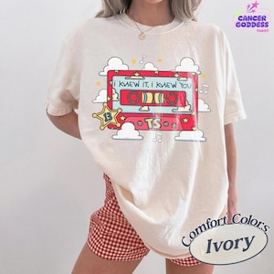Camiseta "Lo sabía, te conocía" de Comfort Colors, camiseta de la amistad de Toy Story 5, camiseta de Jessie, camisetas a juego para la familia de Toy Story de Disneyland imagen 1