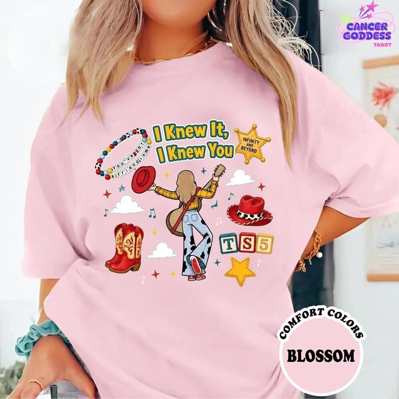 Toy Story 5 I Knew It I Knew You Shirt, Toy Story 5 Shirt, Toy Story 5 Friendship Shirt, Lilypad Buzz Woody Jessie Toy Story image 2