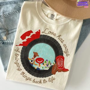 Vintage I Knew It I Knew You Shirt, TS and Toy Story 5 Friendship Shirt, Woody Buzz Lightyear Tee, Disneyland Toy Story Family Matching Tee image 1