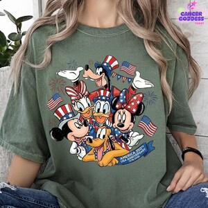 Mickey and Friends 4th July 2026 Shirt, Disney Independence Day Tee, Disneyland Family, Walt Disney World T-shirt image 5