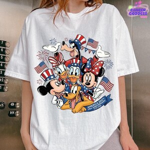 Mickey and Friends 4th July 2026 Shirt, Disney Independence Day Tee, Disneyland Family, Walt Disney World T-shirt image 7