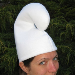 GNOME HAT WHITE Adult and Child size