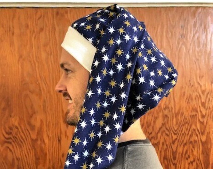 STARRY SLEEPING HAT Moondrop Scrooge Night Cap Adult Small Only Etsy