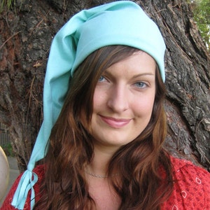 STOCKING NIGHTCAP Cotton Mint Adult and Child size