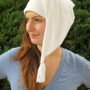STOCK DE COTON SCROOGE Bonnet de nuit Blanc Taille adulte et enfant