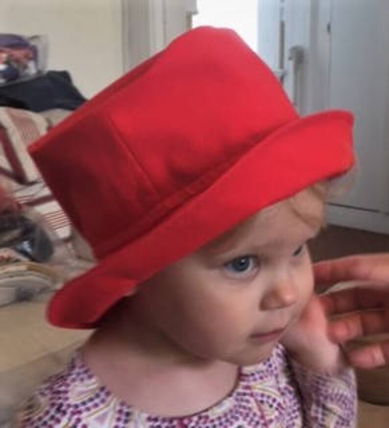 red sun hat toddler