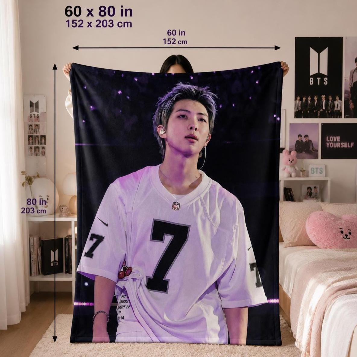 Namjoon Blanket - Etsy