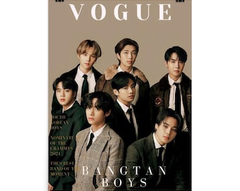 BTS Poster Aesthetic | Bangtan Boys Wall Art | Kpop Room Decor | BTS Print Minimalist | Korean Idol Poster | Army Gift Idea