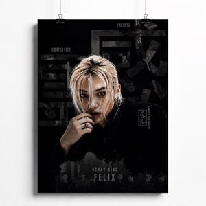 Stray Kids Felix Poster - Etsy