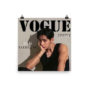 Bts Taehyung Poster - Etsy