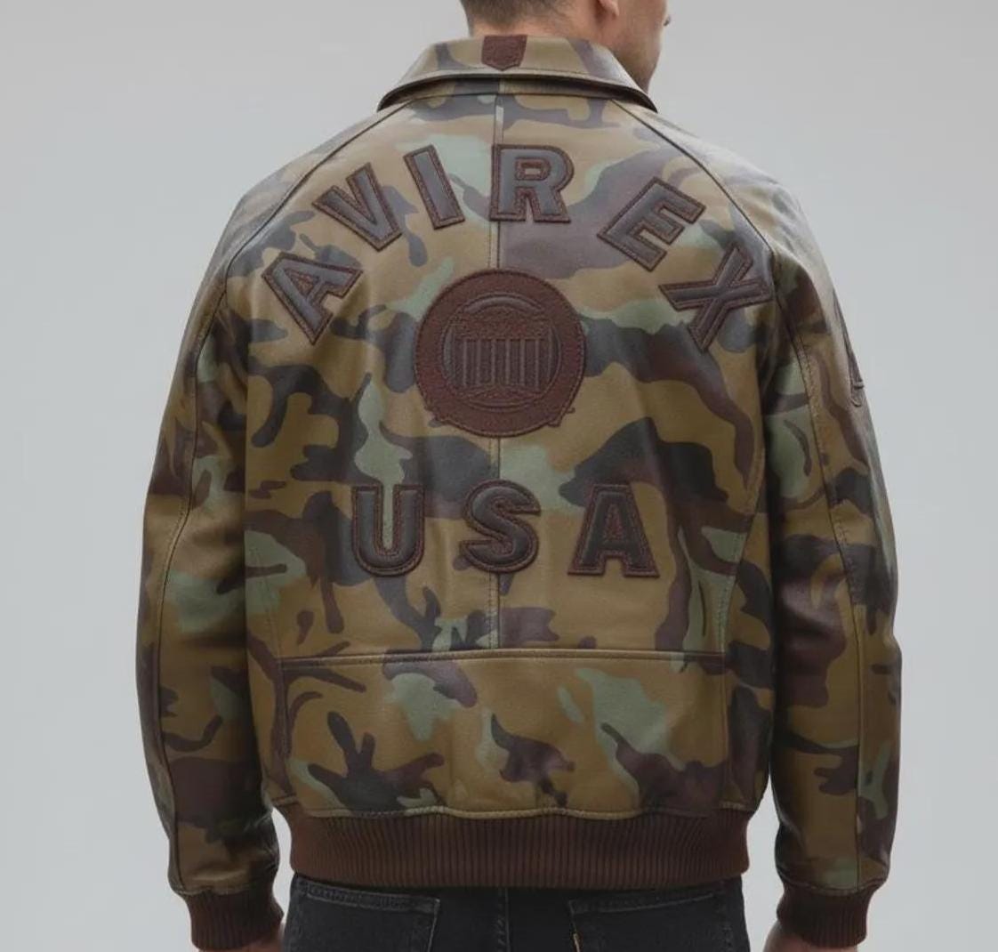 Avirex Camo - Etsy