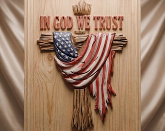 USA 250th Anniversary STL File | July 4th Independence Day Relief |  CNC Router & 3D Printer
