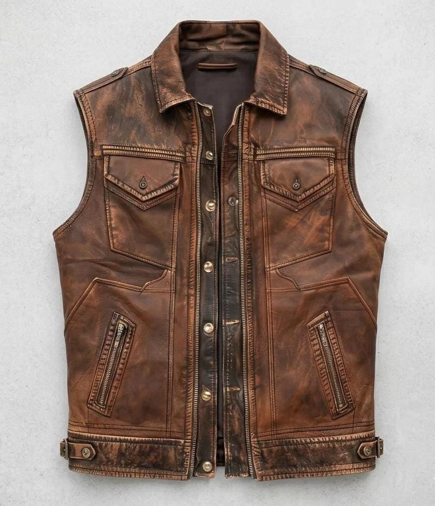 Euro Leather Jacket - Etsy