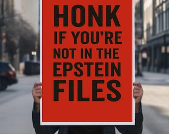 Si vous n'êtes pas dans le fichier Epstein SVG PNG jpg pdf, affiche anti-Trump No Kings pour mars, panneau de rassemblement de militants politiques, imprimable