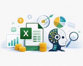AI Business Control Mega Bundle – Cost, ROI, Pricing, Automation & Risk (25 Excel Tools)
