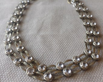 Cyrstal chain necklace long