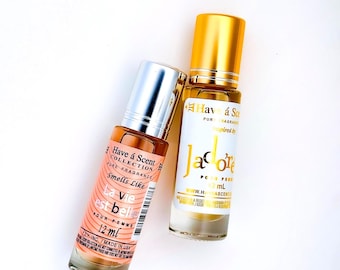 Scent Collection Roll-On Perfume Oil - La Vie Est Belle & J’Adore Inspired, 2 Pack