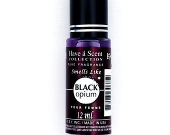 Roll-On Perfume Oil Inspired by Black Opium – Long-Lasting EDP Fragrance