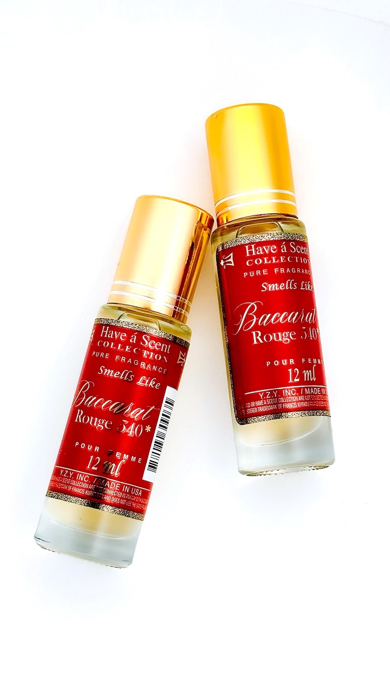 Roll-On Perfume Oil – Baccarat Rouge 540 Inspired Fragrance (12ml) image 1
