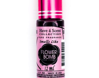 Roll-On Perfume Oil Inspired by Flower Bomb – Long-Lasting EDP Fragrance