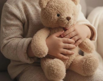 Teddy Bär Schnittmuster PDF | Stofftier Schnittmuster | DIY Plüsch Bär Muster | Druckbares Stofftier Tutorial | Sofort Download