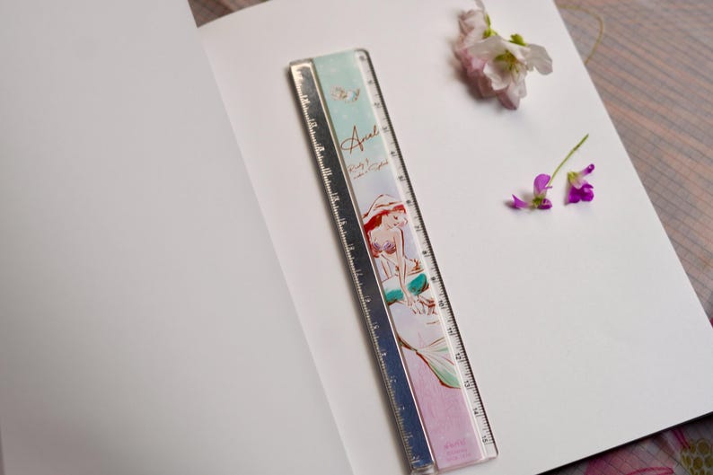 Disney Princess Little Mermaid Ariel 15cm Ruler Disney Licensed Dreamy ...