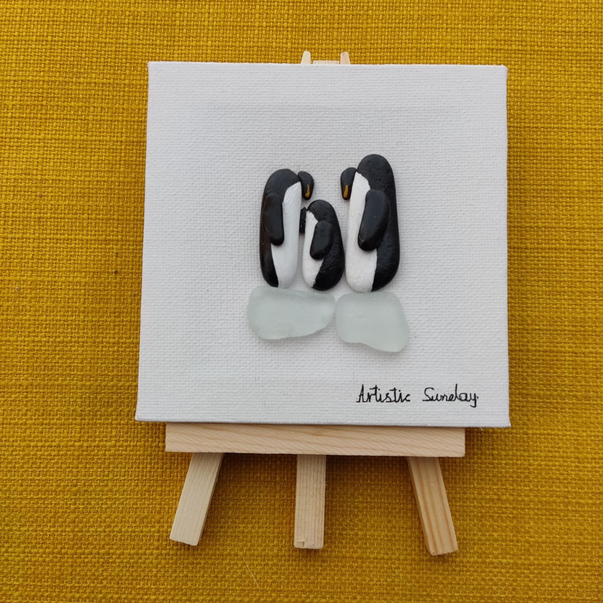 Mini Canvas #6 pebble art