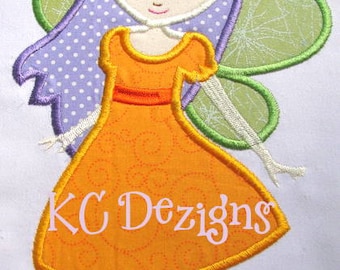 Prinzessin Fee 3 Stickdatei - Prinzessin Applikation - Prinzessin Fee Applikation - Fee Applikation - Applikation Fee